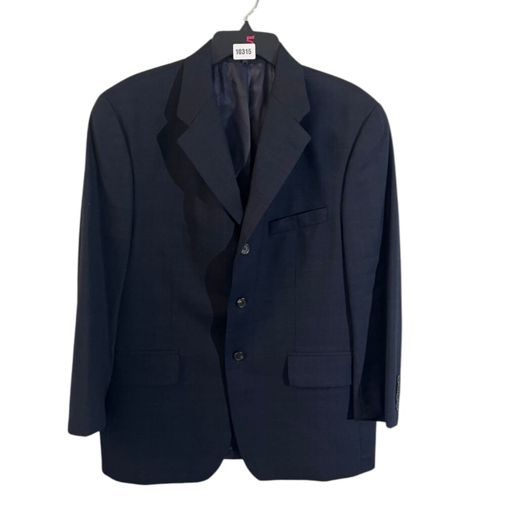 Ralph Lauren Polo University Club Wool Blazer Jacket Mens Size 40R Navy Classic